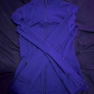 Lululemon Athletica Blue Ski Jacket Performance Fabric